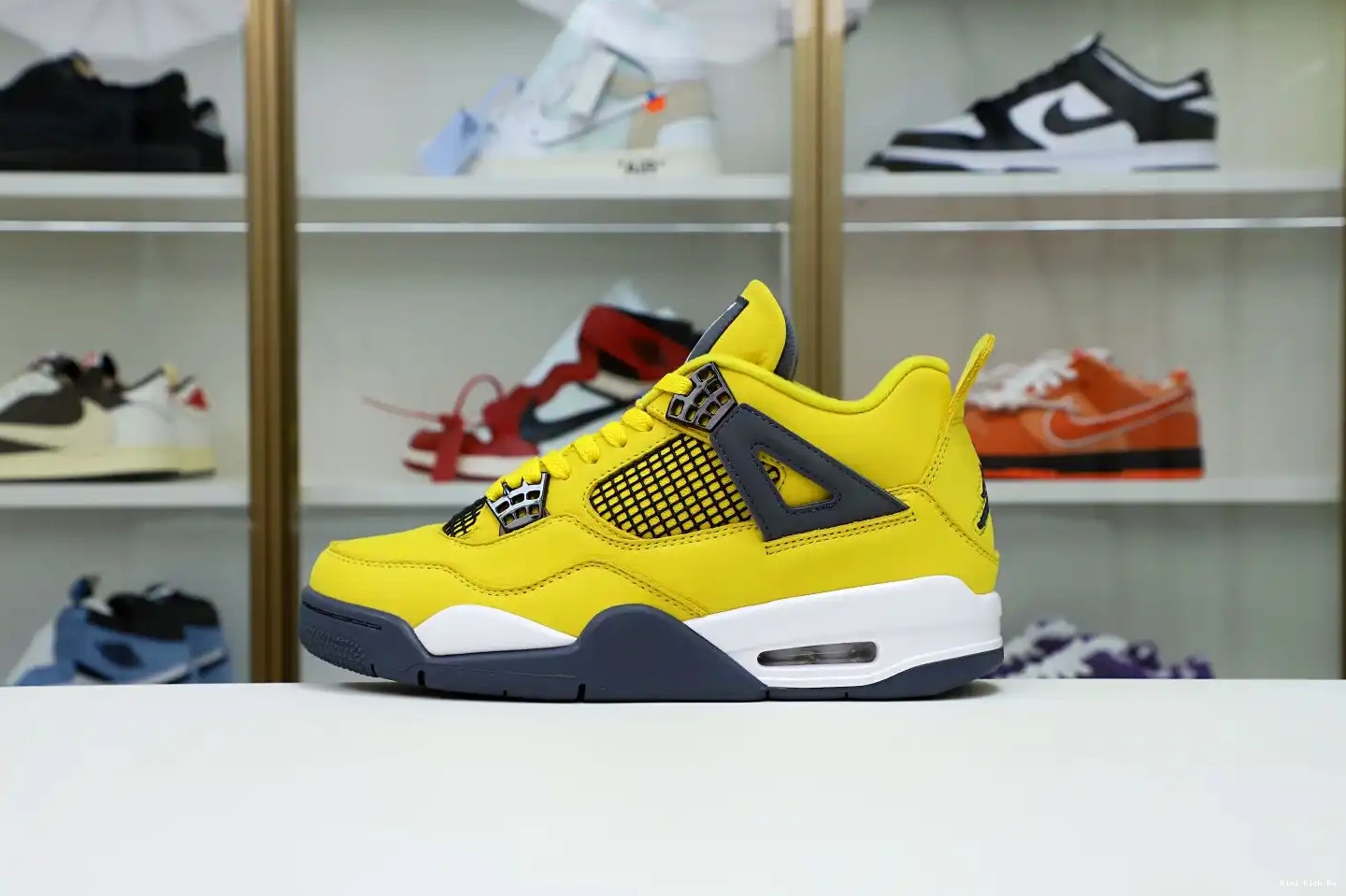 2021 JORDAN RETRO 4 JORDAN 'LIGHTNING' Kimikick AIR AIR 0514